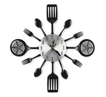 Cigera 16 Inch Cutlery Kitchen Wall Clocks With Fork And Spoon Dial, Silent C... New. Price: $38.66.