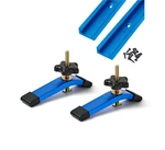 Aluminum 24"X2 T-track With 2PK Hold Down CLAMPS,6-3/8"L 1-1/4"WIDTH-WOODWO... New. Price: $57.73.