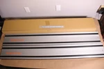Powertec 71387 55" Track Saw Guide Rails W/ Connectors Makita Festool New. Price: $95.00.