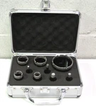 Jeeynotols Diamond Core Drill Bit 9PC Set 6/8/10/12/20/25/35/40/65MM 5/8-11 Thre Open. Price: $59.99.