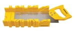 Stanley Miter Box With Saw, 22.5 /45 /60 /90 Angles, 12 Tpi Fine Finish New. Price: $19.99.
