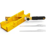 Gartol 4-PIECE Miter Box Japanese Pull Saw Set, Mini Hand With 3 Repl... New. Price: $34.90.