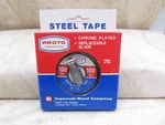 Vintage Proto No. 1590 Tape Measure, 100 Foot, Usa Made, Nos New. Price: $49.95.