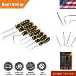 Multi-style 7-PC Hook & Pick Set With Alloy Steel Handles Quality New. Price: $37.99.