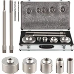 Concrete Hole Saw Kit, 1-2/11", (1-2/11" To 3-15/16")-9PCS, New. Price: $77.61.