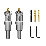 Mollom 7/8INCH 22MM 2PCS Heavy Duty Carbide Hole Saws, Cutters For Stain... New. Price: $33.09.