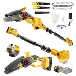 Cordless Pole 3-IN-1 With 6&8 Inch Mini Chainsaw, Battery Powered Electric New. Price: $167.99.