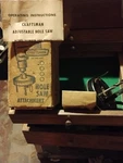 Craftsman Vintage Hole Saw Attachment Model 605.25660 Adjustable Usa Used. Price: $24.99.