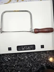 Vintage Stanley No. 15-104 Coping Saw Wood Handle Nice Used. Price: $19.99.