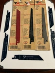 8 Pc Reciprocating Blade Assortment Sawsall Vermont American Rockwell New. Price: $9.99.