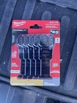 Milwaukee Open-lok Oscillating Saw Blade 5 Piece Japanese Hardwood Multi Tool New. Price: $21.95.