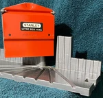 Stanley Handyman Mitre Miter Box H114 Saw Cast Aluminum Vtg Metal Tool Used. Price: $19.00.