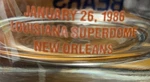 Vintage Chicago Bears Super Bowl Xx 1986 12OZ Tumbler Whiskey Glass Nfl Football Used. Price: $18.00.