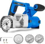 Toe Kick Saw EKS85, 3-3/8 In. Blades, 2 Alloy For Woods, 1 Diamond New. Price: $149.96.