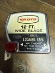 Made Usa Proto 1581L 12 Locking Measuring Tape Used. Price: $34.00.