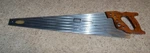 New Vintage Sears Craftsman Kromedge 36194 Hand Saw 26", 10 Pt Fine Crosscut. Price: $44.99.
